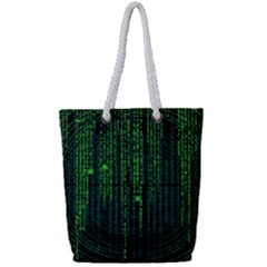 Matrix Communication Software Pc Full Print Rope Handle Tote (small) by BangZart