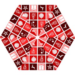 Christmas Map Innovative Modern Mini Folding Umbrellas by BangZart