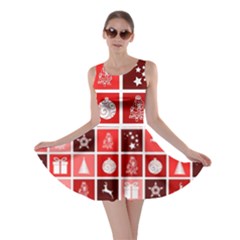 Christmas Map Innovative Modern Skater Dress