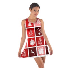 Christmas Map Innovative Modern Cotton Racerback Dress