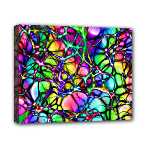 Network Nerves Nervous System Line Canvas 10  X 8  by BangZart
