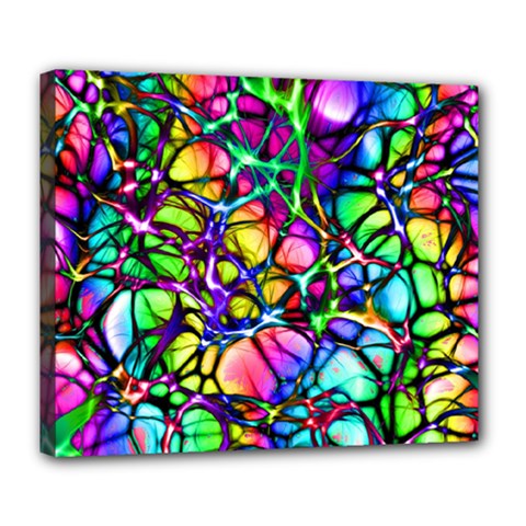 Network Nerves Nervous System Line Deluxe Canvas 24  X 20   by BangZart