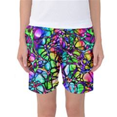 Network Nerves Nervous System Line Women s Basketball Shorts