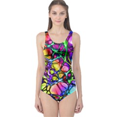 Network Nerves Nervous System Line One Piece Swimsuit