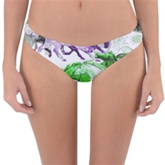 Horse Horses Animal World Green Reversible Hipster Bikini Bottoms