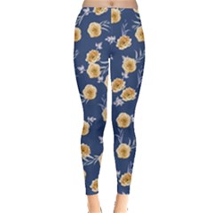 Golden Roses Leggings  by jumpercat