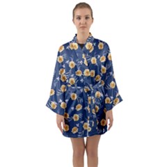 Golden Roses Long Sleeve Kimono Robe by jumpercat