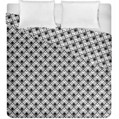 Geometric Scales Pattern Duvet Cover Double Side (king Size) by jumpercat