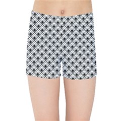 Geometric Scales Pattern Kids Sports Shorts by jumpercat