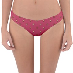 Strawberry Pattern Reversible Hipster Bikini Bottoms by jumpercat