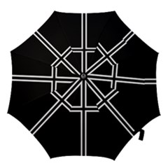 Kof Kyo Kusanagi Cross Hook Handle Umbrellas (large) by jumpercat