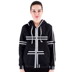 Kof Kyo Kusanagi Cross Women s Zipper Hoodie by jumpercat