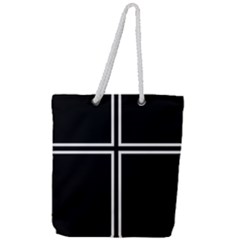 Kof Kyo Kusanagi Cross Full Print Rope Handle Tote (large) by jumpercat