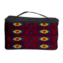 Geometric Pattern Cosmetic Storage Case by linceazul