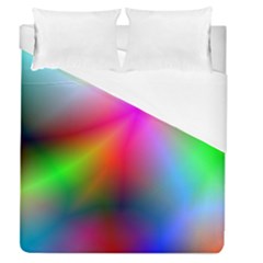 Course Gradient Background Color Duvet Cover (queen Size)