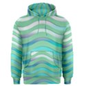 Abstract Digital Waves Background Men s Pullover Hoodie View1