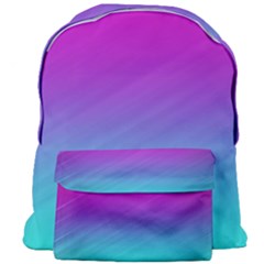 Background Pink Blue Gradient Giant Full Print Backpack