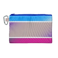 Pattern Template Banner Background Canvas Cosmetic Bag (large) by BangZart