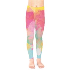 Watercolour Gradient Kids  Legging by BangZart