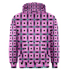 Pattern Pink Squares Square Texture Men s Pullover Hoodie
