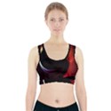 Grid Bent Vibration Ease Bend Sports Bra With Pocket View1