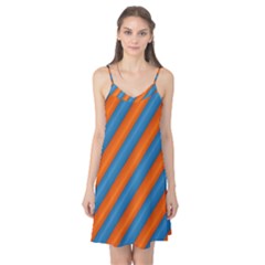 Diagonal Stripes Striped Lines Camis Nightgown