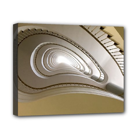 Staircase Berlin Architecture Canvas 10  x 8 
