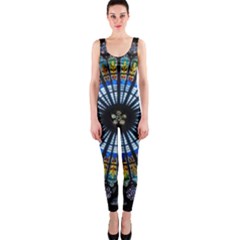 Rose Window Strasbourg Cathedral Onepiece Catsuit