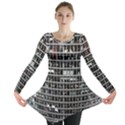 Skyscraper Glass Facade Offices Long Sleeve Tunic  View1