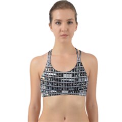 Skyscraper Glass Facade Offices Back Web Sports Bra