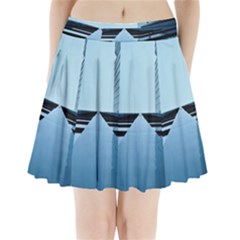 Architecture Modern Building Facade Pleated Mini Skirt