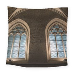 Church Window Church Square Tapestry (large) by BangZart