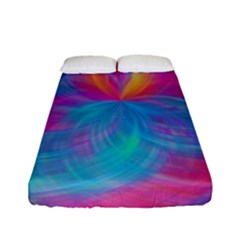 Abstract Fantastic Fractal Gradient Fitted Sheet (full/ Double Size)