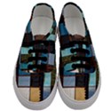 Glass Facade Colorful Architecture Men s Classic Low Top Sneakers View1