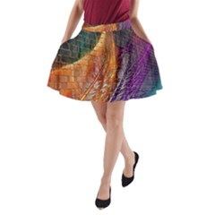 Graphics Imagination The Background A-line Pocket Skirt