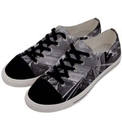 Architecture Skyscraper Men s Low Top Canvas Sneakers by BangZart