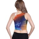 Colorful Pattern Color Course Racer Back Crop Top View2