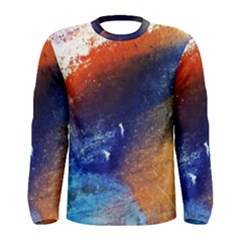 Colorful Pattern Color Course Men s Long Sleeve Tee