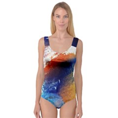 Colorful Pattern Color Course Princess Tank Leotard  by BangZart