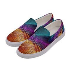 Graphics Imagination The Background Women s Canvas Slip Ons by BangZart