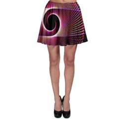 Grid Bent Vibration Ease Bend Skater Skirt