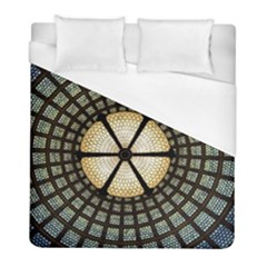 Stained Glass Colorful Glass Duvet Cover (full/ Double Size)