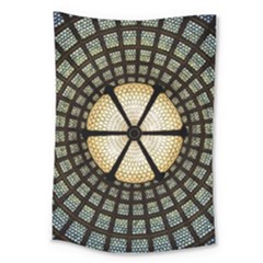 Stained Glass Colorful Glass Large Tapestry