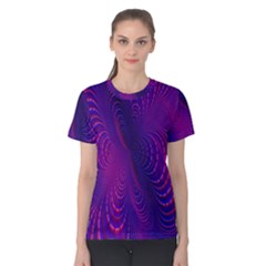 Abstract Fantastic Fractal Gradient Women s Cotton Tee