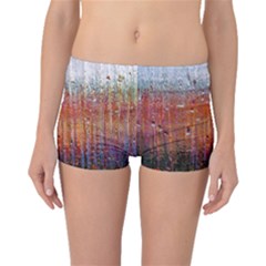 Glass Colorful Abstract Background Boyleg Bikini Bottoms