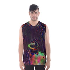 The Fourth Dimension Fractal Men s Basketball Tank Top