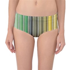 Pastels Cretaceous About Color Mid-waist Bikini Bottoms