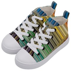 Pastels Cretaceous About Color Kid s Mid-top Canvas Sneakers