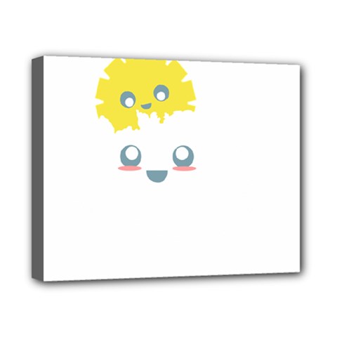 Cloud Cloudlet Sun Sky Milota Canvas 10  X 8  by BangZart