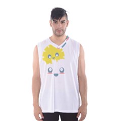 Cloud Cloudlet Sun Sky Milota Men s Basketball Tank Top by BangZart